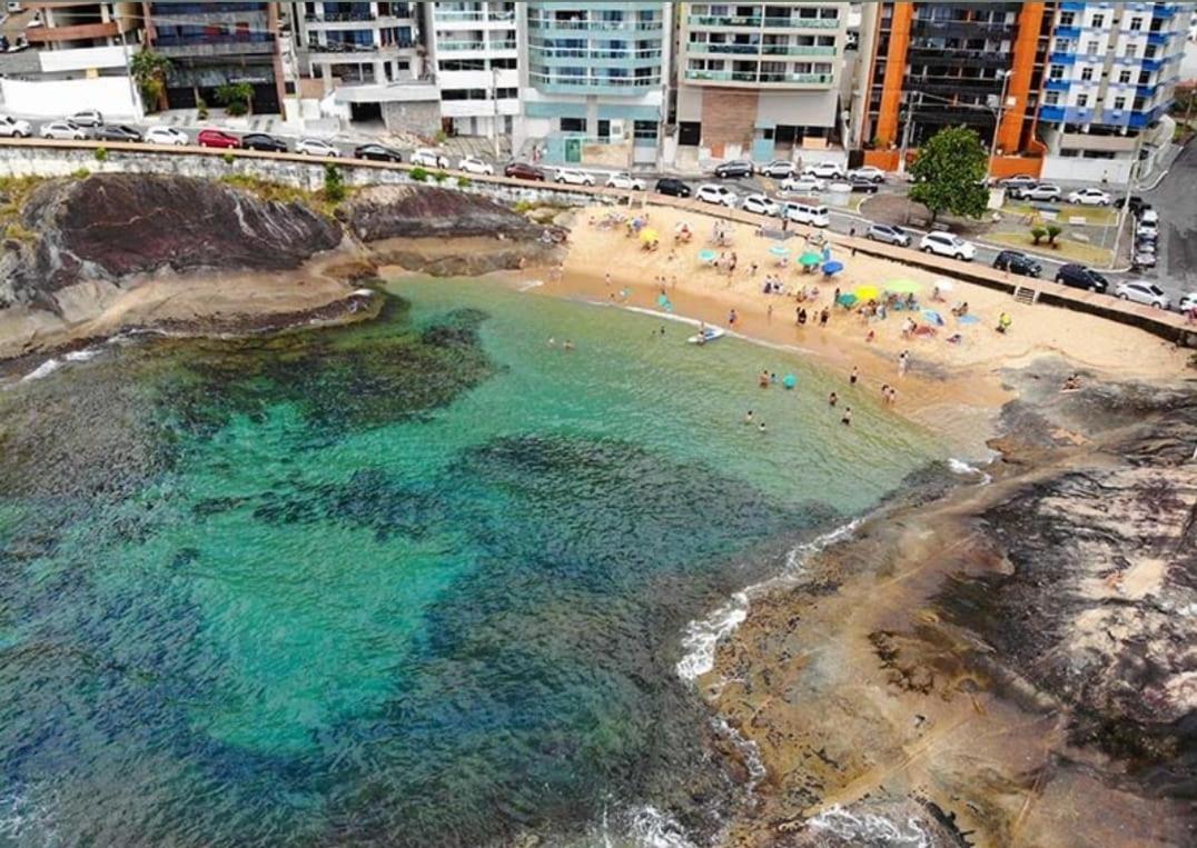 Apartmán Apt Encantador Praia Do Morro 20 Metros Da Praia. Guarapari Exteriér fotografie