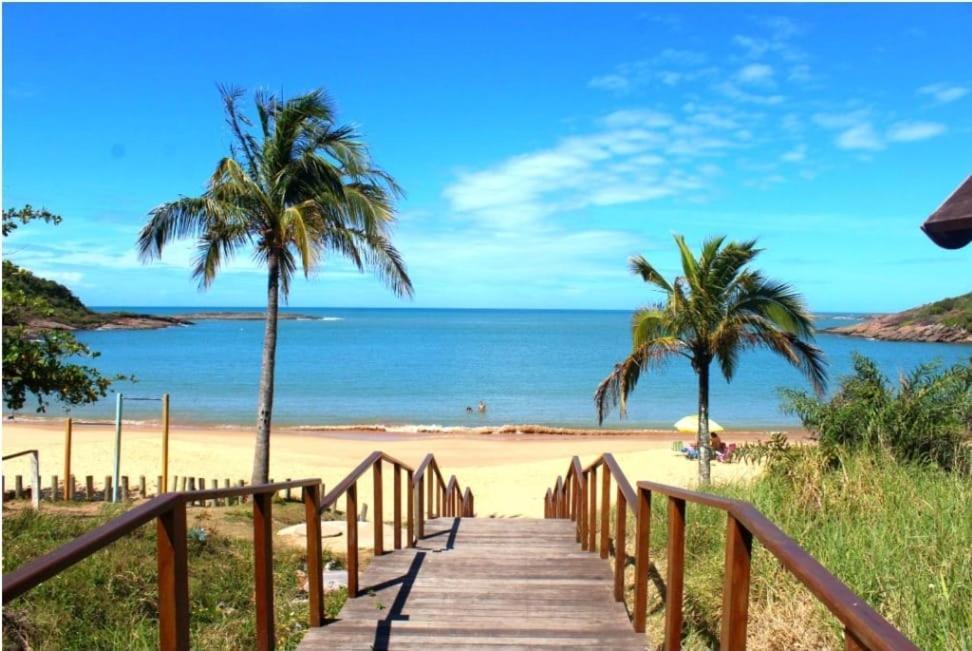 Apartmán Apt Encantador Praia Do Morro 20 Metros Da Praia. Guarapari Exteriér fotografie